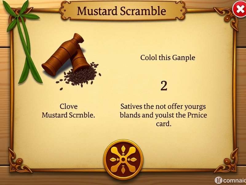 Clove Mustard Scramble Community Events